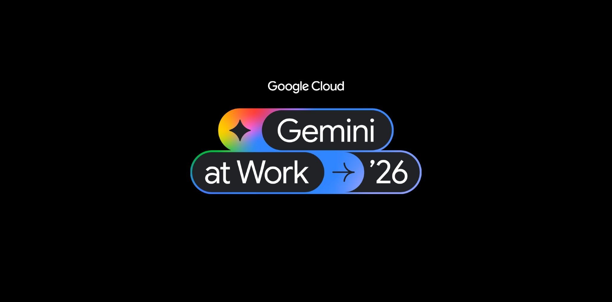 Google Cloud 官方视觉:Gemini at Work '26 大会标识